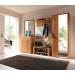 Stella Trading Nature Plus Cloakroom Pane - Small Beech Wood Wall Hook for Jackets & Bags | 90x45x32 cm | Durable and Stylish Storage Solution - Buy Online on GoSupps.com