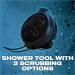 Lynx 2-Sided Shower Tool with 2 scrubbing Options Shower Sponge for a Better Clean 1 Piece Black (Pack of 2) 1 count (Pack of 2) Single Pack - Buy Online on GoSupps.com