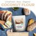 Healthworks Coconut Flour Unrefined Raw Organic - 64oz | Certified Keto, Vegan & Non-GMO Protein Based Whole Foods for Pancakes, Waffles, Bread & Baked Goods - Buy Online on GoSupps.com