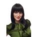 WIG ME UP - 3112-2 long wig in black with cheeky bangs