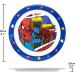 Buy Thenoo Spiderman Dishes Set for Kids - Reusable BPA-Free Plates Bowls & Cutlery - Perfect Breakfast Set for Children - International Shipping Available! - Buy Online on GoSupps.com