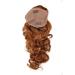 WIG ME UP WK03-30 Voluminous Curly Hairpiece - 60cm Long Copper Brown Braid with Combs & Elastic Band - Buy Online on GoSupps.com