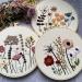 Harimau Floral Plant Cross Stitch Kit - 3 Pack Embroidery Set for Beginners with Stamped Cloth, Hoops, Color Threads, and Tools - Buy Online on GoSupps.com