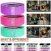 Vikingstrength Booty Bands | Resistance Bands for Legs & Butt | 3 Levels Non-Slip Elastic Workout Bands for Women - Pink - Buy Online on GoSupps.com