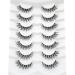 Buy 3D Clear Band Mink Eyelashes - Natural Cat Eye Wispy Reusable 7 Pairs (Happy Heartbeat No.218) - Shop Internationally! - Buy Online on GoSupps.com
