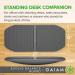 Gaiam Evolve Balance Board - Grey/Black | Standing Desk Accessory - Buy Online on GoSupps.com