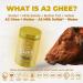 MILKIO Keto A2 Organic Ghee 8 Fl Oz - USDA Certified Grass Fed Clarified Butter, Paleo & Keto Friendly, Non-GMO, Gluten & Lactose Free - Buy Online on GoSupps.com