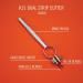 Excel Blades 30608 Dual Strip Cutter - Adjustable Width Twin Blade Knife for Paper, Clay & More - Buy Online on GoSupps.com