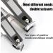 WeddHuis Set of 2 Stainless Steel Nail Clippers for Thick Nails Nail Cutters Sharp & Smooth Cut Suitable for Toenails and Fingernails - Buy Online on GoSupps.com