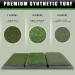CHAMPKEY Professional Tri-Turf Golf Hitting Mat | Heavy Duty Rubber Backing | Indoor & Outdoor Practice Mat 16x24 PRO Version - Buy Online on GoSupps.com