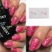 Bluesky Pink Chunky Glitter DADDY'S GIRL - BLZ46 - UV/LED Soak Off Gel Nail Polish 10ml + 2 Diva World Shine Wipes for FREE
