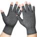 Arthritis Gloves for Women and Men for Pain -Compression Gloves for Swelling, Rheumatoid osteoarthritis,and Arthritis Hands(1 Pair) (M) Grey Medium (Pack of 1)