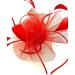 Ladies Large Feather Aliceband Fascinator Weddings Races Royal Ascot Headband (Red) - Buy Online on GoSupps.com