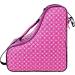 Thorza Pink Roller Skate Bag for Girls - 3 Zippered Pockets - Inline, Quad, Ice Skates - Carry Handle and Shoulder Strap - Skating Accessories Storage - Buy Online on GoSupps.com