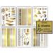 Gold Metallic Temporary Tattoos - 75+ Geometric Henna Designs Moon Stars Arrows Feathers - Waterproof, Non-toxic, Long Lasting - Ideal for Beach, Festivals & More! - Buy Online on GoSupps.com