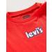 Levi's Kids Long Sleeve Cozy Tee Shirt - Baby Boys 3 Months - Tomato Red - Buy Online on GoSupps.com