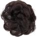 CAISHA Messy Scrunchie Bun Voluminous Wavy Hairpiece | Heat-Resistant Synthetic Fibres Brown #8B G5A - Buy Online on GoSupps.com