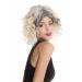 Wig Me Up GF-W2129-2T613+613 Platinum Blonde Women's Wig - Curly Shoulder Length with Dark Roots Growth Tips - Buy Online on GoSupps.com