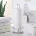 SunnyPoint Heavy Wire Gauge Toilet Paper Roll Holder Stand - Chrome Finish - Buy Online on GoSupps.com
