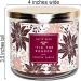 Buy White Barn 3-Wick Candle w/Essential Oils - 14.5 oz - Tis The Season | Burgundy Soy Wax | Holiday Scents | International Shipping - Buy Online on GoSupps.com