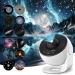 Mexllex Galaxy Projector Light with 12 Film Discs Planetarium Star Projector Starry Sky Night Light Nebula/Moon/Celestial Galaxy Projector for Adults Kids Bedroom Decoration M-2M