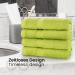 8-Piece Apple Green Towel Set - Soft & Absorbent - 50x100 cm - Perfect for International Shipping - Buy Online on GoSupps.com