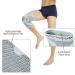 Neotech Care Bamboo Fiber Knee Support Sleeve - Lightweight Elastic Breathable Brace for Men Women - Grey (Size S) - Buy Online on GoSupps.com