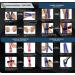 Pro-Tec Kinesiology Tape Blue/Black - One Size | Pro-Tec Athletics - Buy Online on GoSupps.com