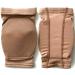 DANCEYOU Dance Knee Pads Hard Sponge Volleyball Knee Brace for Big Kid Teen Adults Football Pole Dancer Workout Knee Protector Medium Tan