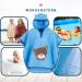 Buy Morning Star Badeponcho for Kids - 100% Cotton Oeko-Tex Hooded Towel & Bathrobe for Babies (1-3 Years) - Blue Bear Design - Buy Online on GoSupps.com
