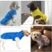 Adjustable Waterproof Dog Raincoat for Dogs Lightweight Pet Rain Jacket Puppy Clothes with Reflective Strip for Small Medium Large Dogs Medium Blue - Buy Online on GoSupps.com