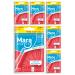 Interdental brushes - brushes for interdental spaces by Mara Expert |0.5 mm ISO 2 fine |6x32interdental brush red |Standard dental brushes