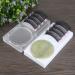 Beauty7 U Curved 2-in-1 Eyelash Extension Holder & Jade Stone Adhesive Pallet - Perfect for False Lashes (White - Buy Online on GoSupps.com