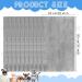 Washable Dog & Small Animal Pee Underlay - Waterproof Pet Cage Inserts 35x22 inches - Grey Reusable Cover - Buy Online on GoSupps.com