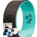 Pete's Choice Yoga Rad included & yogagurt - convenient & durable yoga accessories I Yoga Wheel for more flexibility i ideal backhore bike + belt