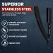 Buy Asipro Men's Straight Razor Set with 10 Blades | Ideal Barber Knife for Perfect Beard Grooming | Black Etui Included - International Shipping - Buy Online on GoSupps.com