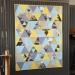 Missouri Star Quilt Triangle Template | 8 Inch Acrylic 60 Degree Ruler for Charm Packs & Layer Cakes | Triangle Quilt Template for Cutting & Sewing - Green - Buy Online on GoSupps.com