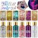  Stronrive Body Glitter Gel 6 Colors Shimmering Face and Body Gel Chunky Holographic Glitter Gel Long-Lasting and Easy-to-Remove Shiny Makeup - Buy Online on GoSupps.com