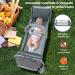 Baby Diaper Bag Backpack with Changing Station, USB Port, Sunshade, Toy Bar - Heather Grey - Buy Online on GoSupps.com