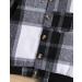Qiraoxy Toddler Baby Boy Plaid Hoodie Sweatshirt Set 1-2 Years Black - Buy Online on GoSupps.com