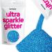 Hemway | Ultra-Schein-Glitter ULTRA 1/128" 0 008" 0.2mm - Ocean Blue 100g Ocean Blue Ultrafine - 100g