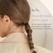 By Lilla Halo Ponytails Set of 3 Hair Tie Bracelets - Black/Starfish - No Crease Hair Ties for Women - Buy Online on GoSupps.com