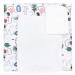 Tuptam wrap edition incl. 2 terry trains Model Mar02579 color: hedgehog in the forest / mint size: 65 x 75 cm hedgehog in the forest / mint 65 x 75 cm