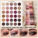 Shop UCANBE 86 Color Eyeshadow Makeup Palette - Matte Glitter & Neon Shades for Everyday & Halloween Looks - Buy Online on GoSupps.com