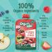 Organix Kids Red Berries & Apple Organic Smash Pouch 3+ Years 100 g (Pack of 6) - Buy Online on GoSupps.com