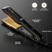 Terviiix 24K Titanium Wide Hair Crimper Crimping Iron for Hair Crimper Hair Iron for Textured Crimps and Volume Hair Volumizing Iron for Thin Fine Hair Dual Voltage Auto Off 1-1/2 Inch 1 1/2'' - Buy Online on GoSupps.com