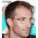 6-Pack Transparent Reading Glasses with Spring Hinges | Durable Readers for Men & Women - 3.0x Magnification - Buy Online on GoSupps.com
