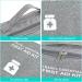 5-Pack Waterproof Medication Bags - Large Capacity Emergency Medicine Storage for Travel & Home - First Aid Pocket Gray - Buy Online on GoSupps.com
