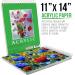U.S. Art Supply 9x12 Premium Acrylic Painting Paper Pad - 400gsm Heavy-Weight, Spiral Bound - 24 Sheets (2 Pack) - Buy Online on GoSupps.com
