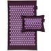 ProsourceFit Acupressure Mat and Pillow Set - Natural Royal Lilac for Back/Neck Pain Relief & Muscle Relaxation - Buy Online on GoSupps.com